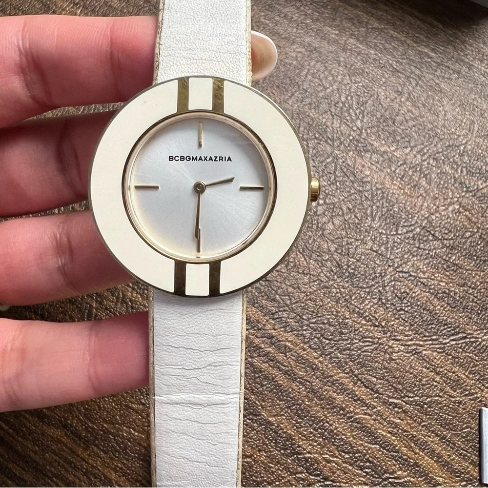 BCBG MaxAzria White Watch
